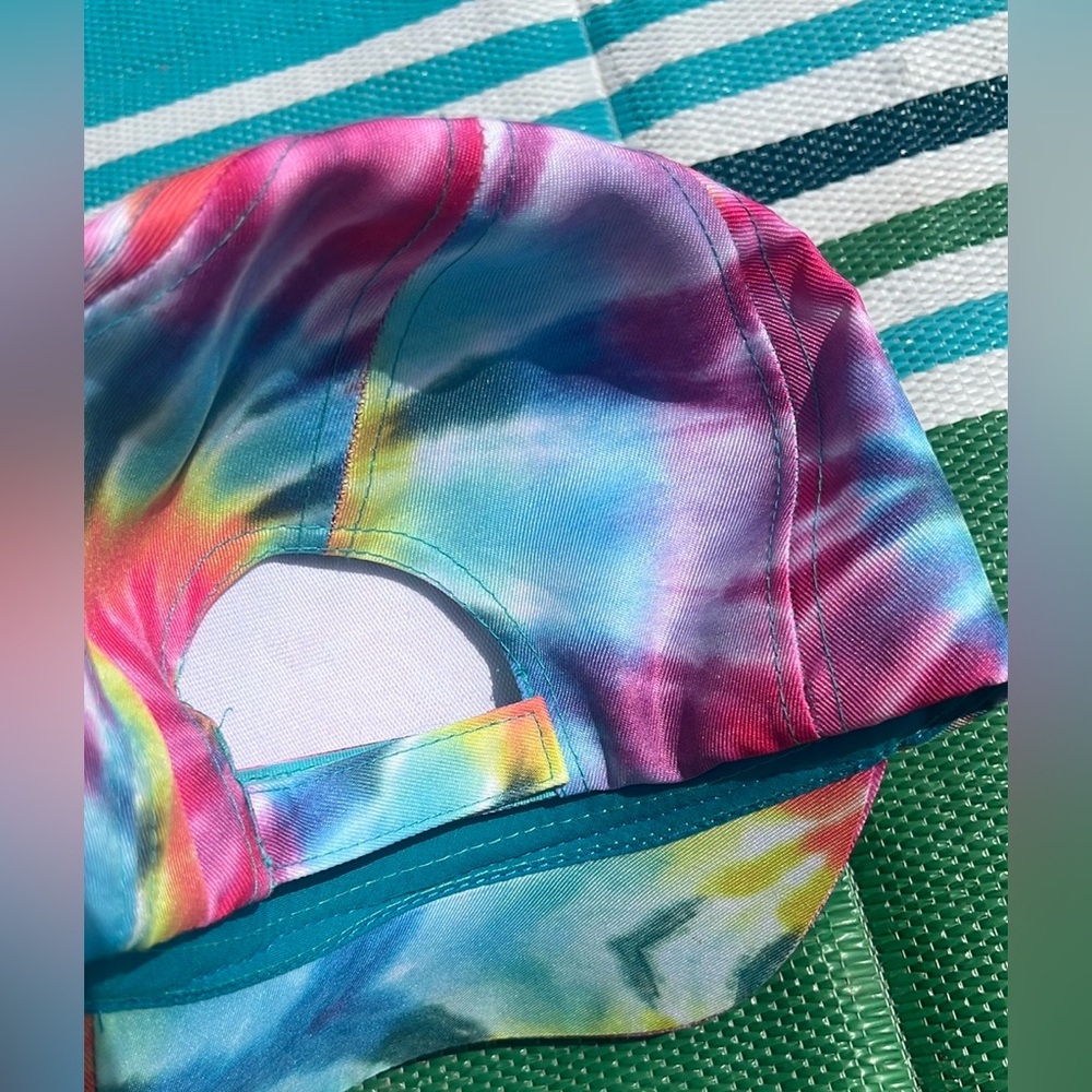Pensacola Beach Multi-Color Swim Cap - Picture 5 of 10